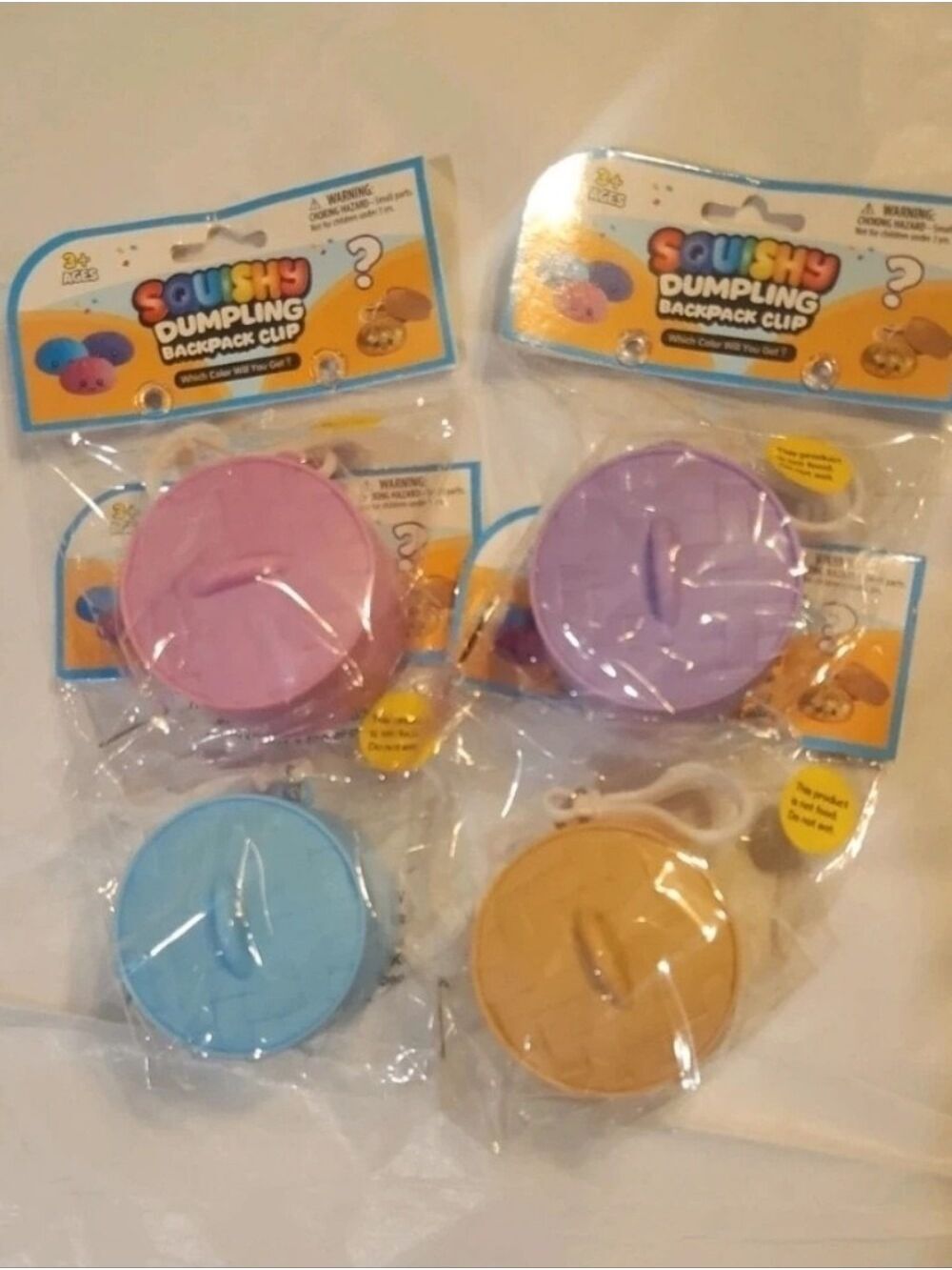 -Squishy Dumpling Set Of 4. New In Package